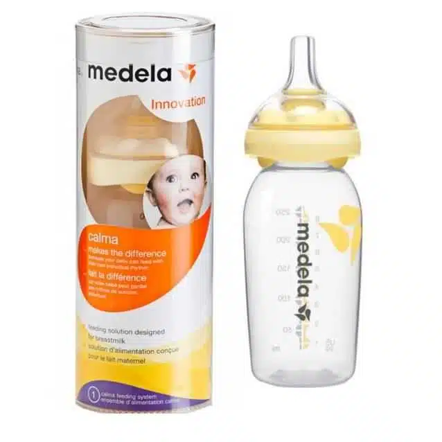 Medela Calma Tétine pour biberon - Tétine pour biberon à utiliser avec les biberons  Medela - Fabriqué sans BPA - Système de ventilation - 250 ml : Medela:  : Bébé et Puériculture