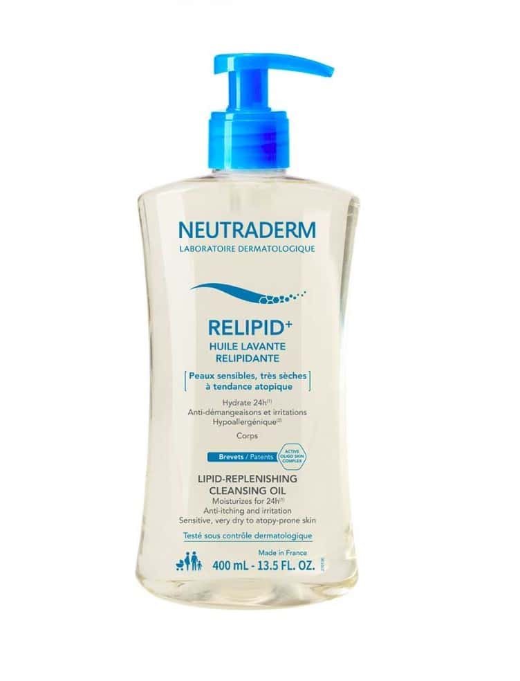 Neutraderm Relipid+ Huile lavante relipidante 400ml