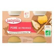 Retrouvez BabyBio Poire de Provence 4mois+ aux meilleurs prix sur Bebemaman.ma . Livraison partout au Maroc.