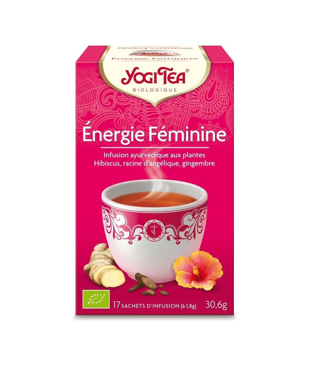 Yogi Tea Infusion ayurvédique Énergie Féminine 