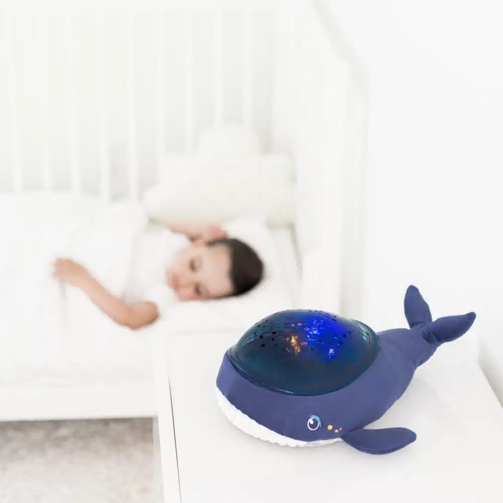 Pabobo Baleine Aqua Dream Veilleuse et Projecteur d'effets aquatiques 