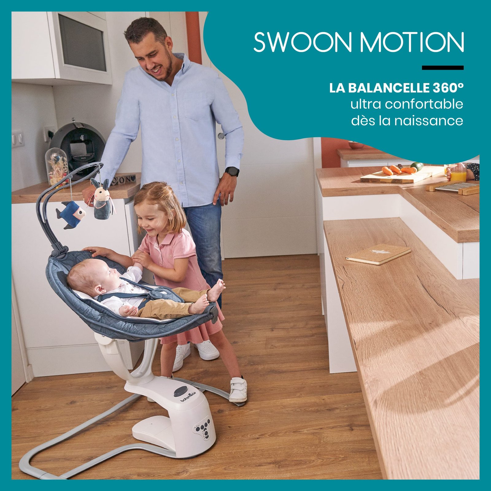 Balancelle Swoon Motion - Nouvelle collection - Babyfive Maroc