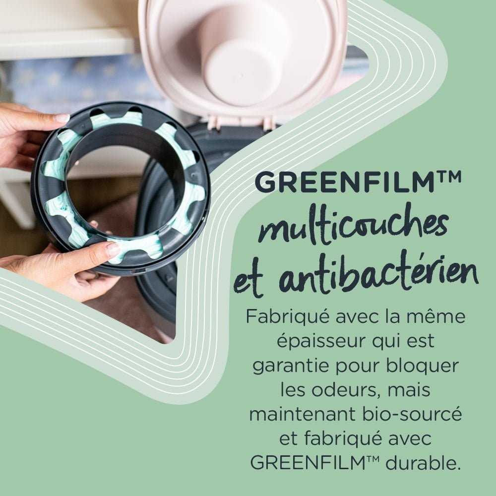 Tommee Tippee Poubelle à Couches Twist & Click - Blanc