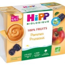 Retrouvez Hipp 100% Fruits Pommes Pruneaux dès 4/6 Mois au meilleur prix sur Bebemaman.ma . Livraison partout au Maroc.