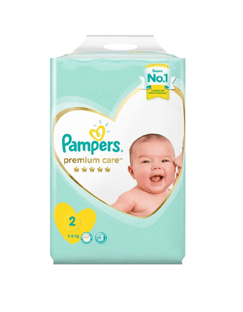 Couches bébé premium care taille 1 nouveau-né x60pcs - PAMPERS sur  marjanemall aux meilleurs prix au Maroc