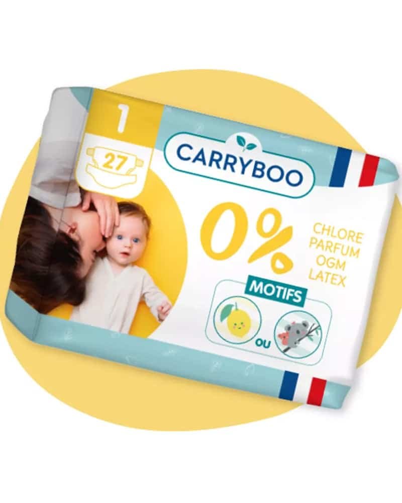 Carryboo Couches Jumbo Taille 3, 4-9kg, Lot de 54 - Meilleures