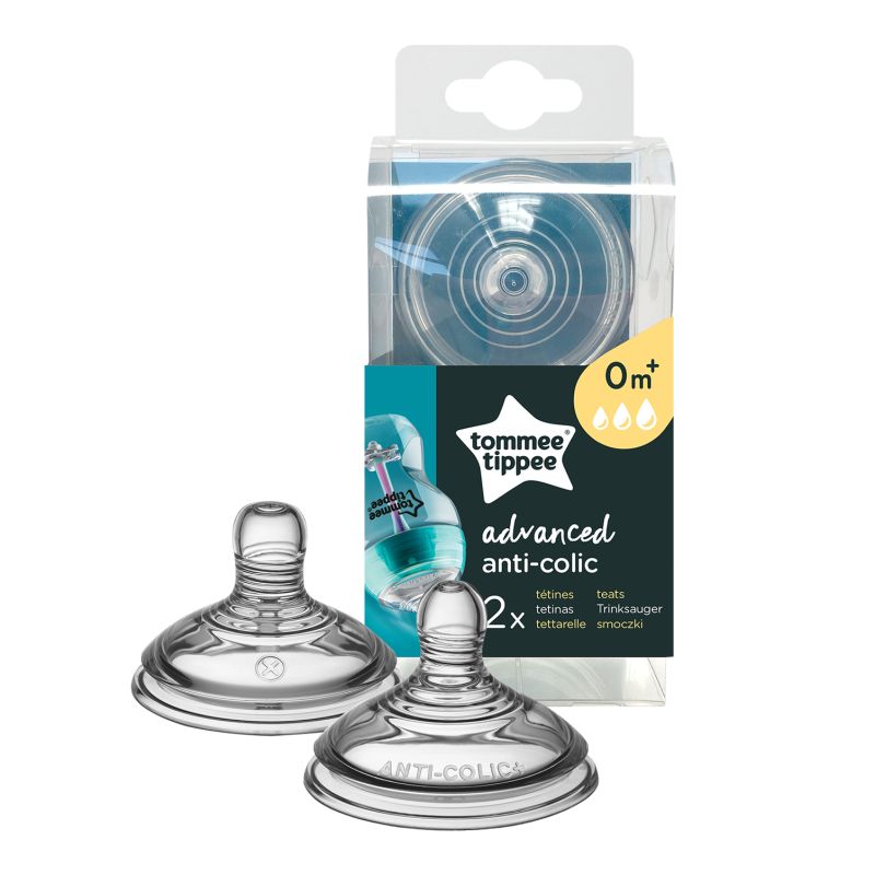 Tommee Tippee Tétines Advanced anti-coliques silicone, débit